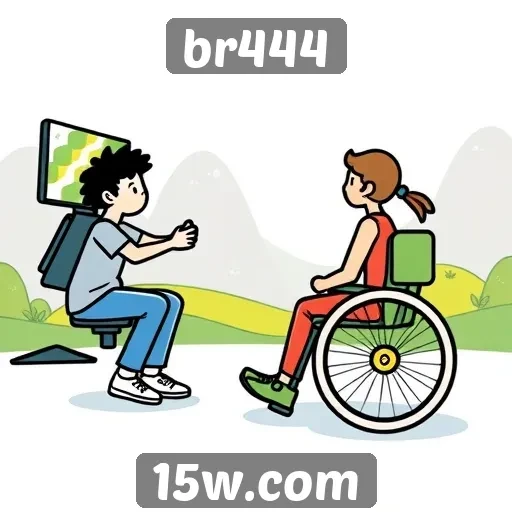 Acessibilidade no br444 torna jogos mais inclusivos