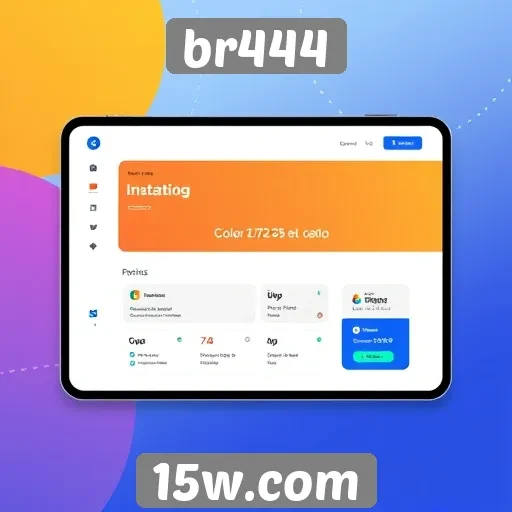 Interface do usuário do br444 é intuitiva e acessível