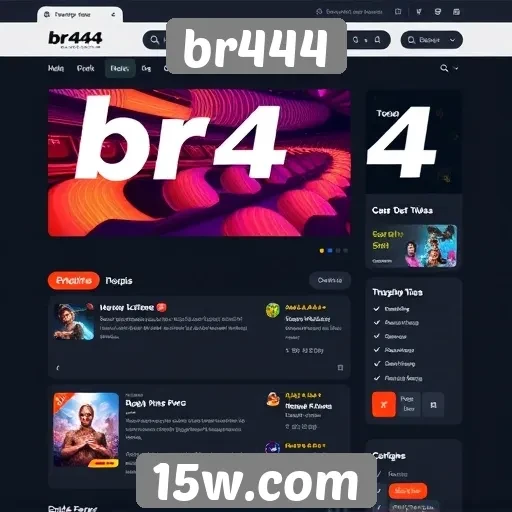 Avaliação da interface de usuário do site br444